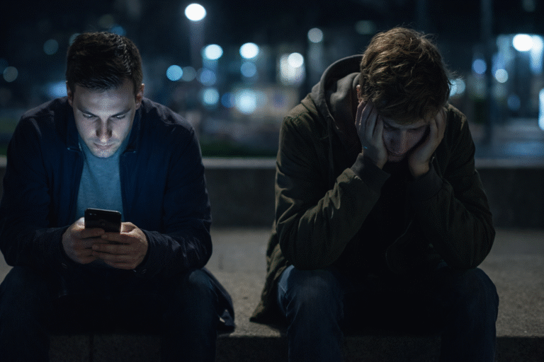 eenzaam sociale media