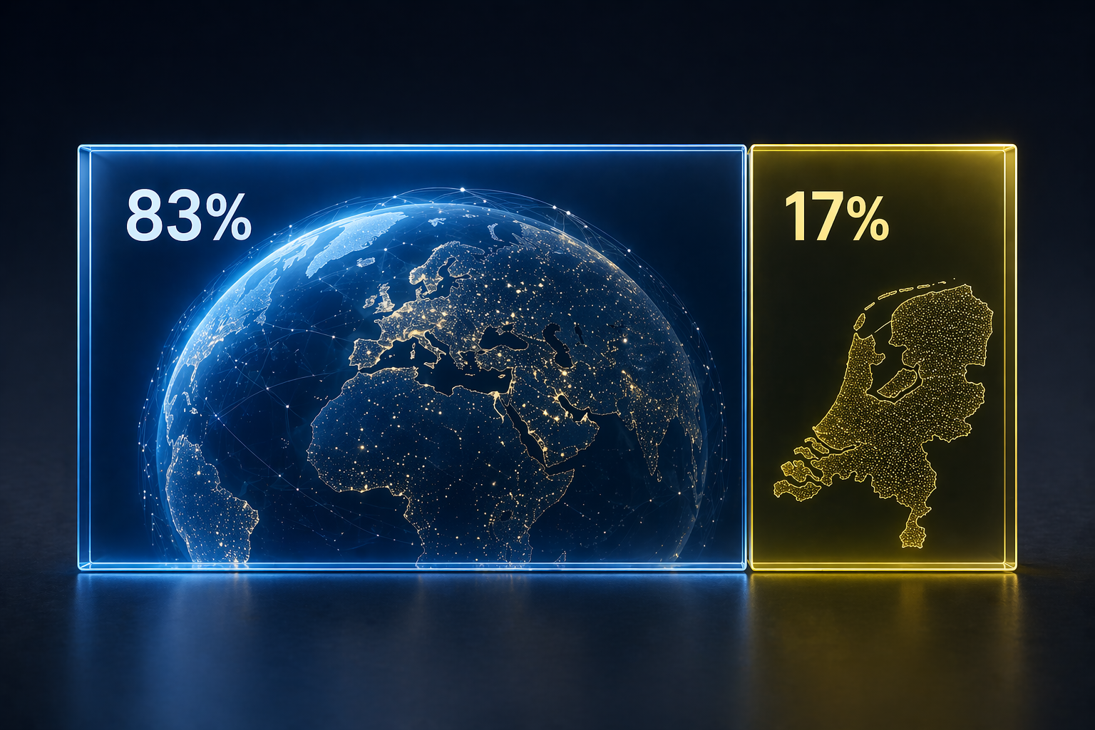 globals 83% aandeel in 2025